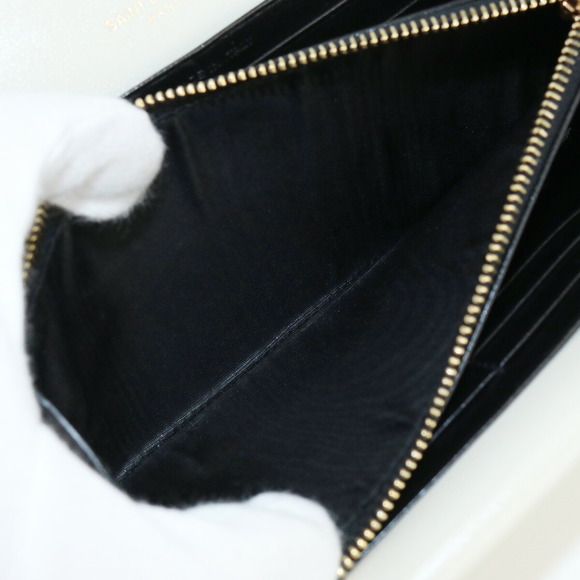 SAINT LAURENT Saint Laurent Sulpice Large Palm 553559 02G1W Long Wallet with ... - Picture 4 of 11